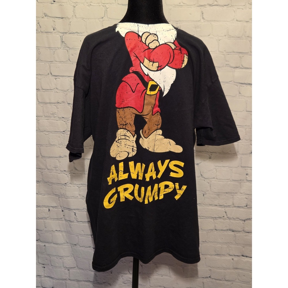 ALWAYS GRUMPY‎ Disney Crew neck Tee  Mens XL